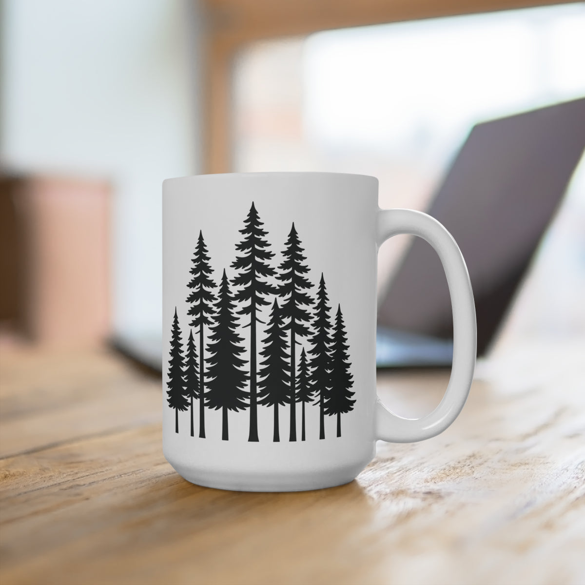 Pine Forest 15 oz Ceramic Mug