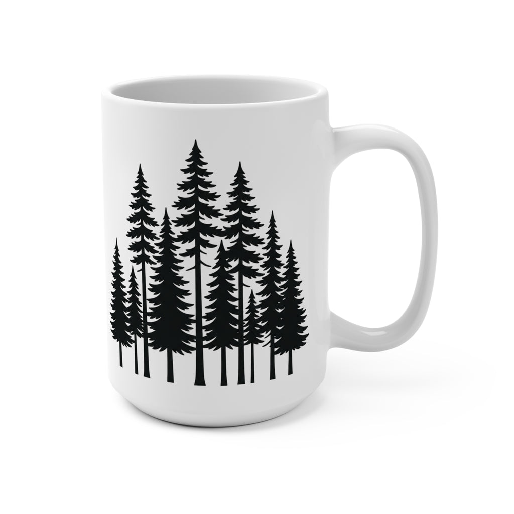 Pine Forest 15 oz Ceramic Mug