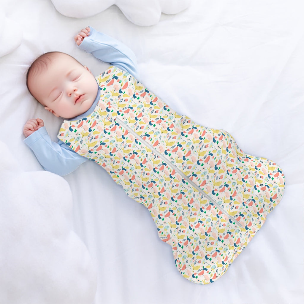 Sleeveless Baby Sleep Sack-Animal Print