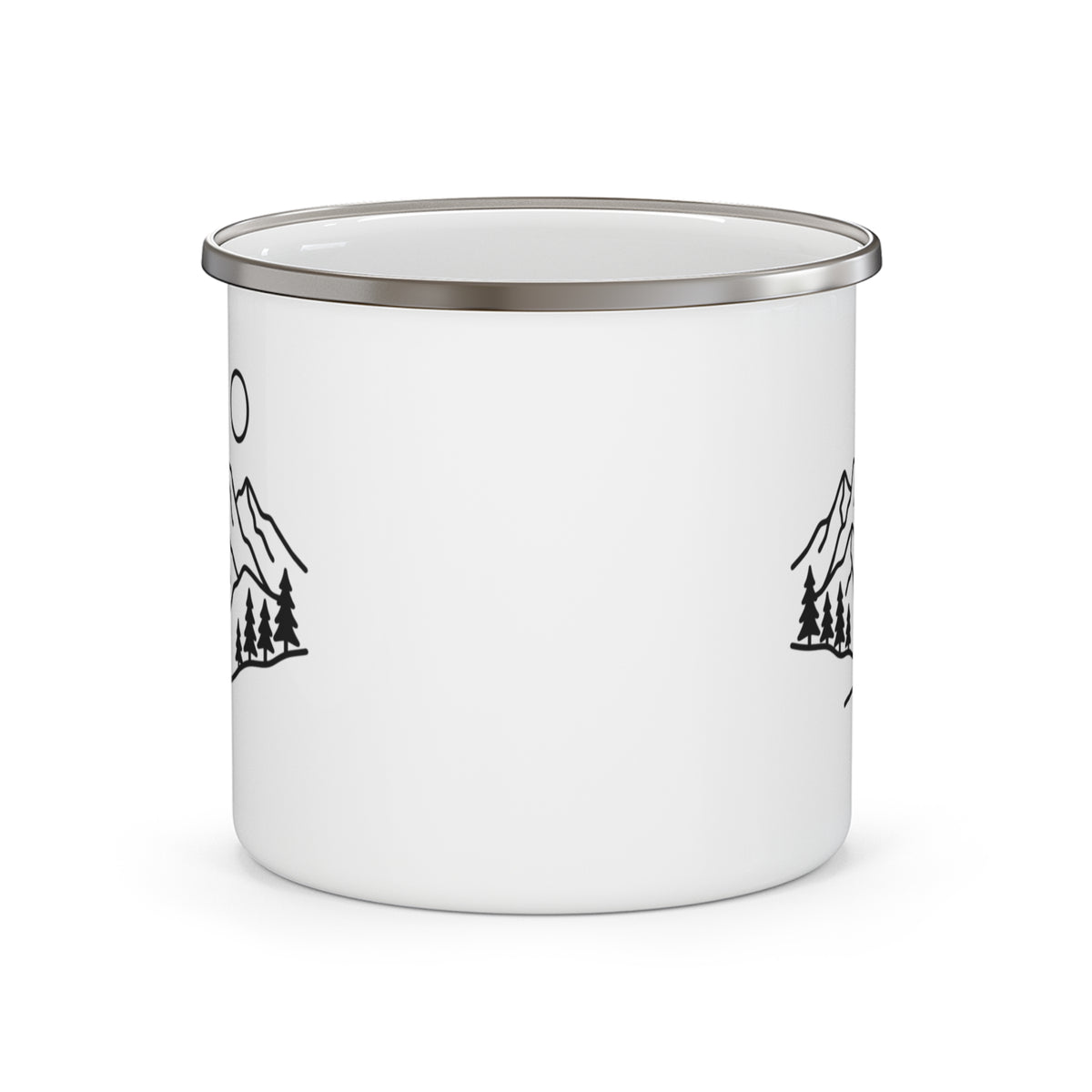Mountain Enamel Camping Mug