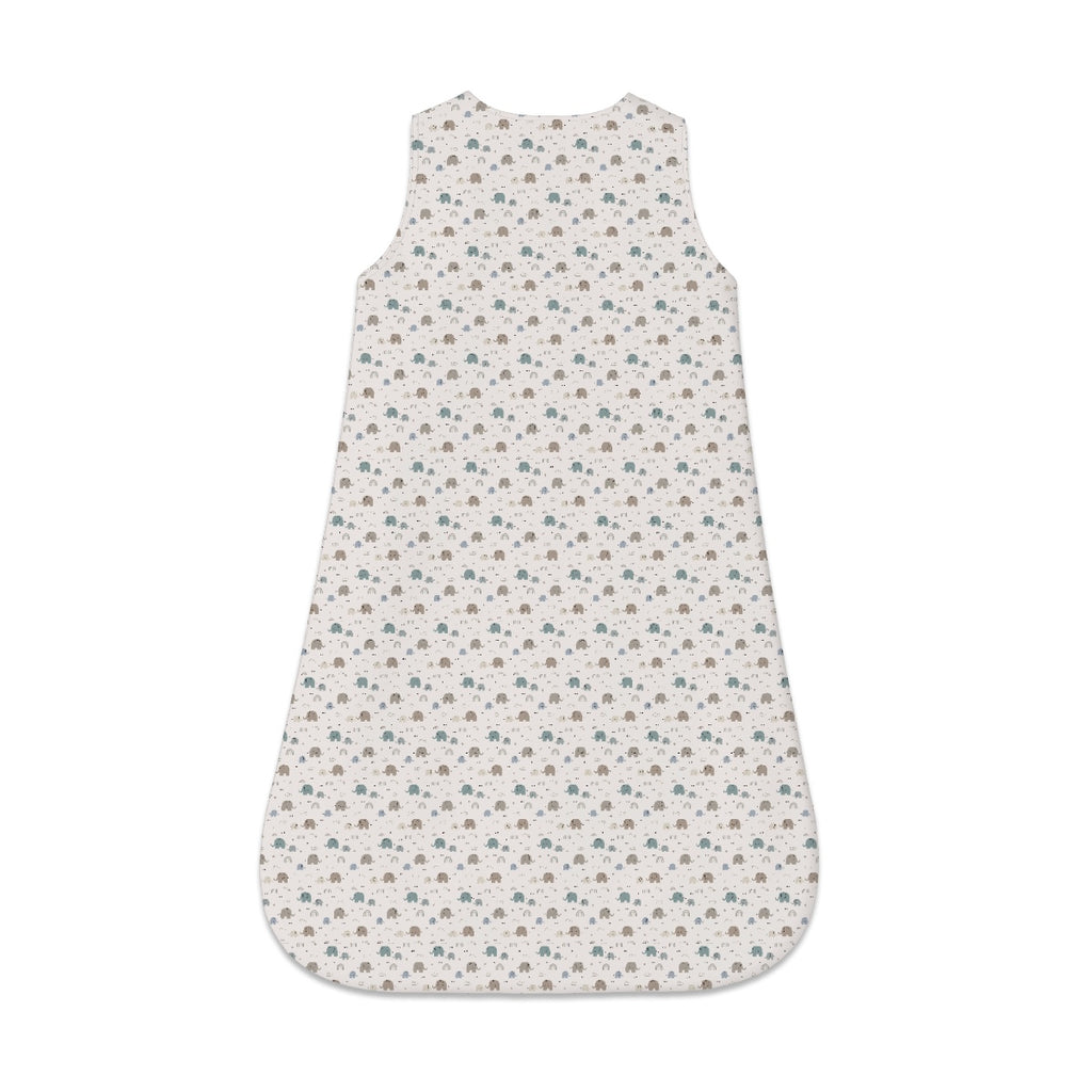 Sleeveless Baby Sleep Sack-Elephant Print