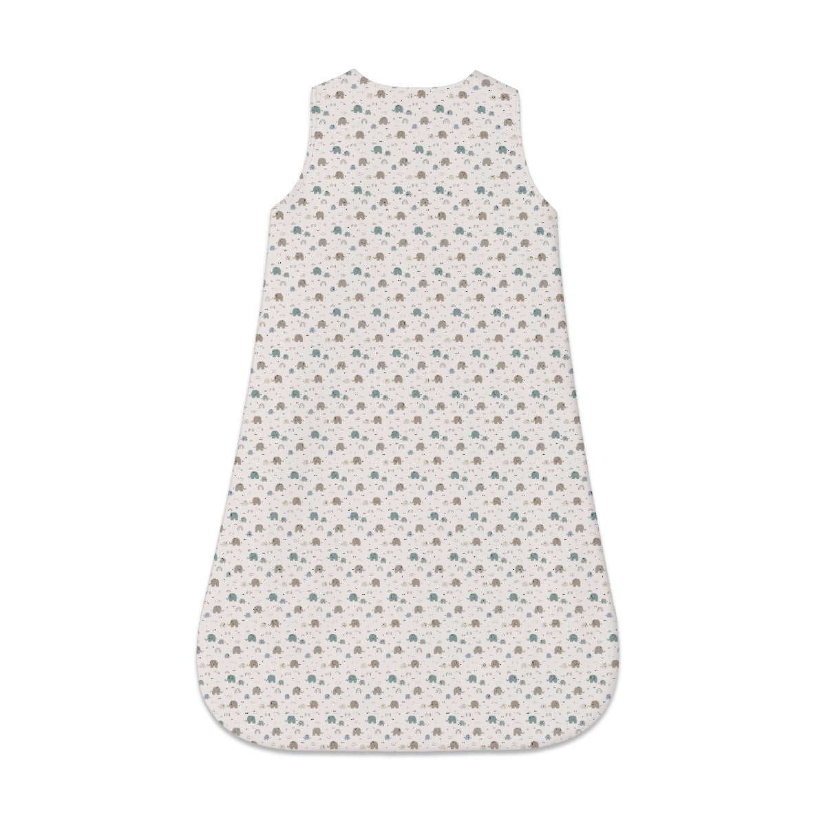 Sleeveless Baby Sleep Sack-Elephant Print