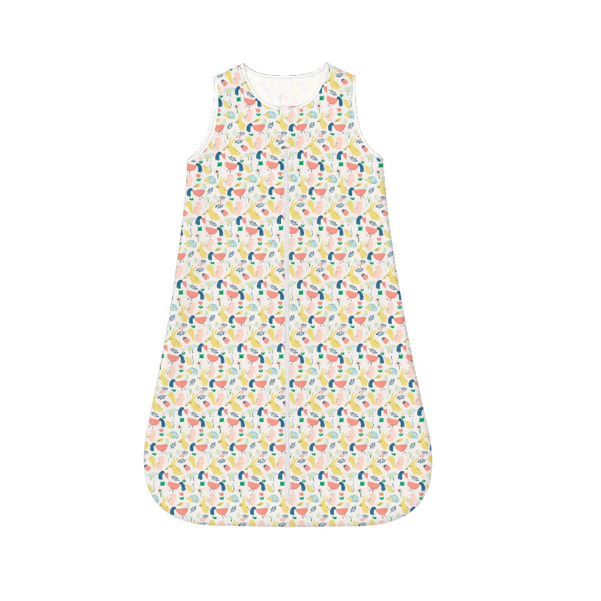 Sleeveless Baby Sleep Sack-Animal Print