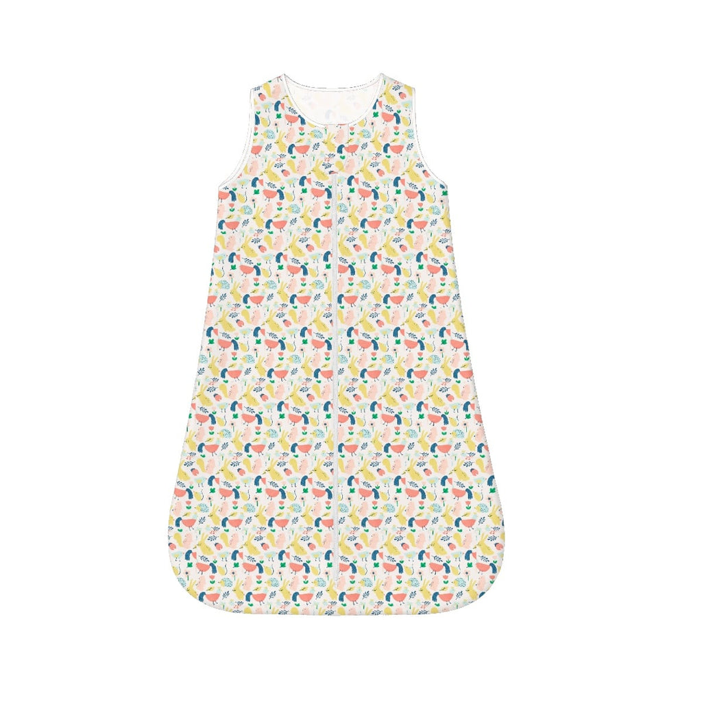 Sleeveless Baby Sleep Sack-Animal Print